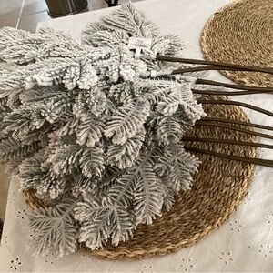 Room Essentials Holiday Decor with White and Brown Accents